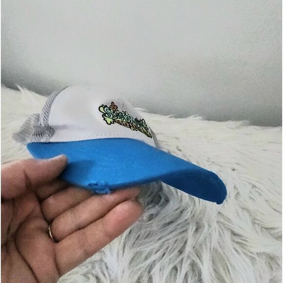 SCOOBY-DOO Men’s Cap Snapback Distressed Hanna-Barbera RUN Mesh Trucker Hat Logo - Picture 2 of 4